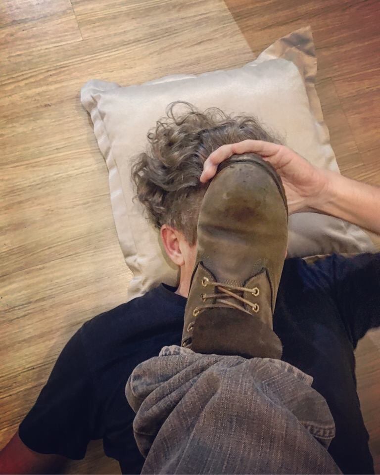Fucking lick my Timbs clean, fag!