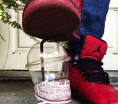 Crushing a Plastic Cup with my Jordan 1